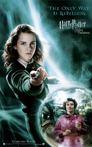Hermione e Umbridge - Alta Resolução
