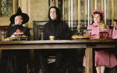 Minerva, Snape e Umbridge
