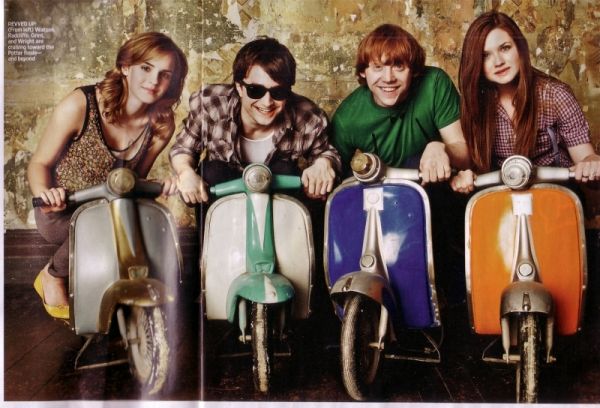  trio - composed by Emma Watson, Daniel Radcliffe and Rupert Grint - and, 
