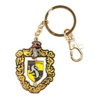 L_4HOUSES_Souvenirs_KeyChains_HarryPotter_Souvenirs_HufflepuffCrestSpinningKeychain_1230703.JPG