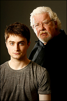 Daniel Radcliffe e Richard Griffiths
